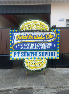 Papan Bunga Duka di Tebas